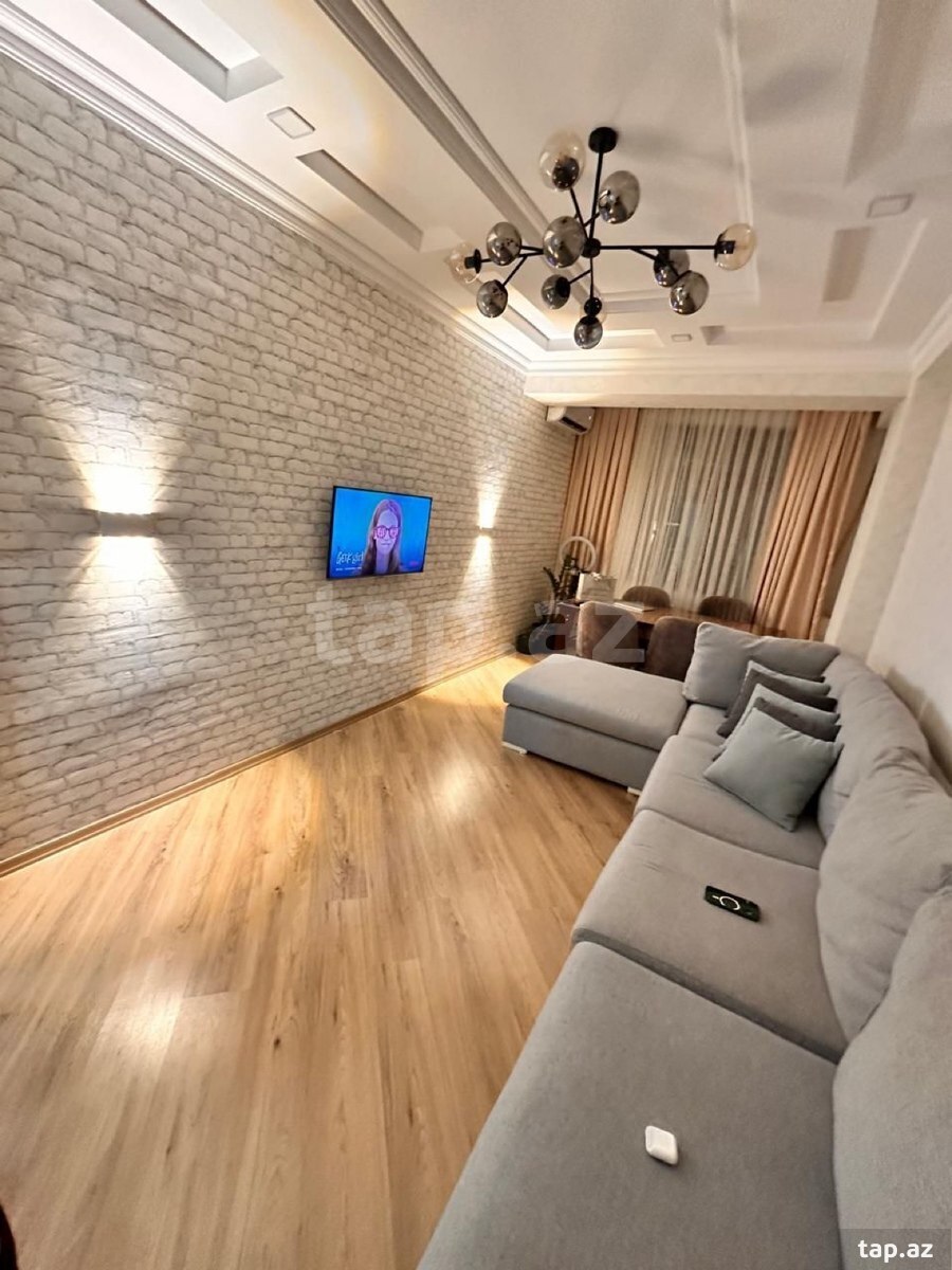 2-otaqlı yeni tikili, Yasamal r., 101 m²