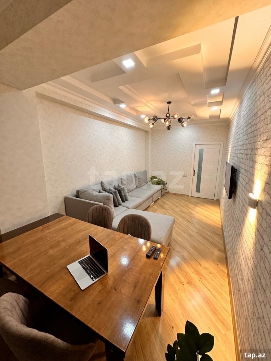 2-otaqlı yeni tikili, Yasamal r., 101 m²