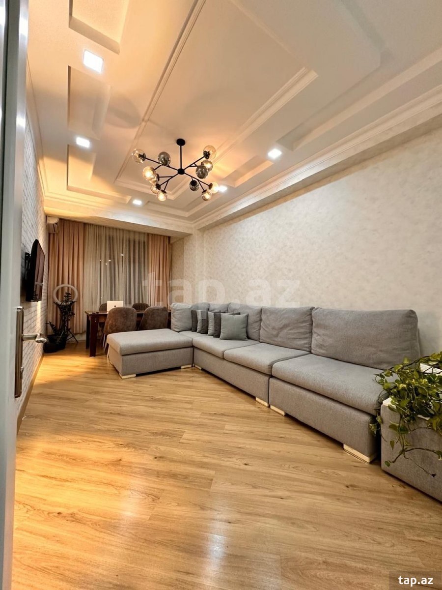 2-otaqlı yeni tikili, Yasamal r., 101 m²