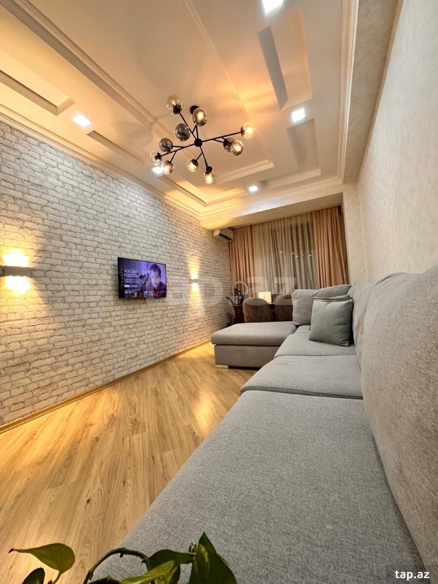 2-otaqlı yeni tikili, Yasamal r., 101 m²