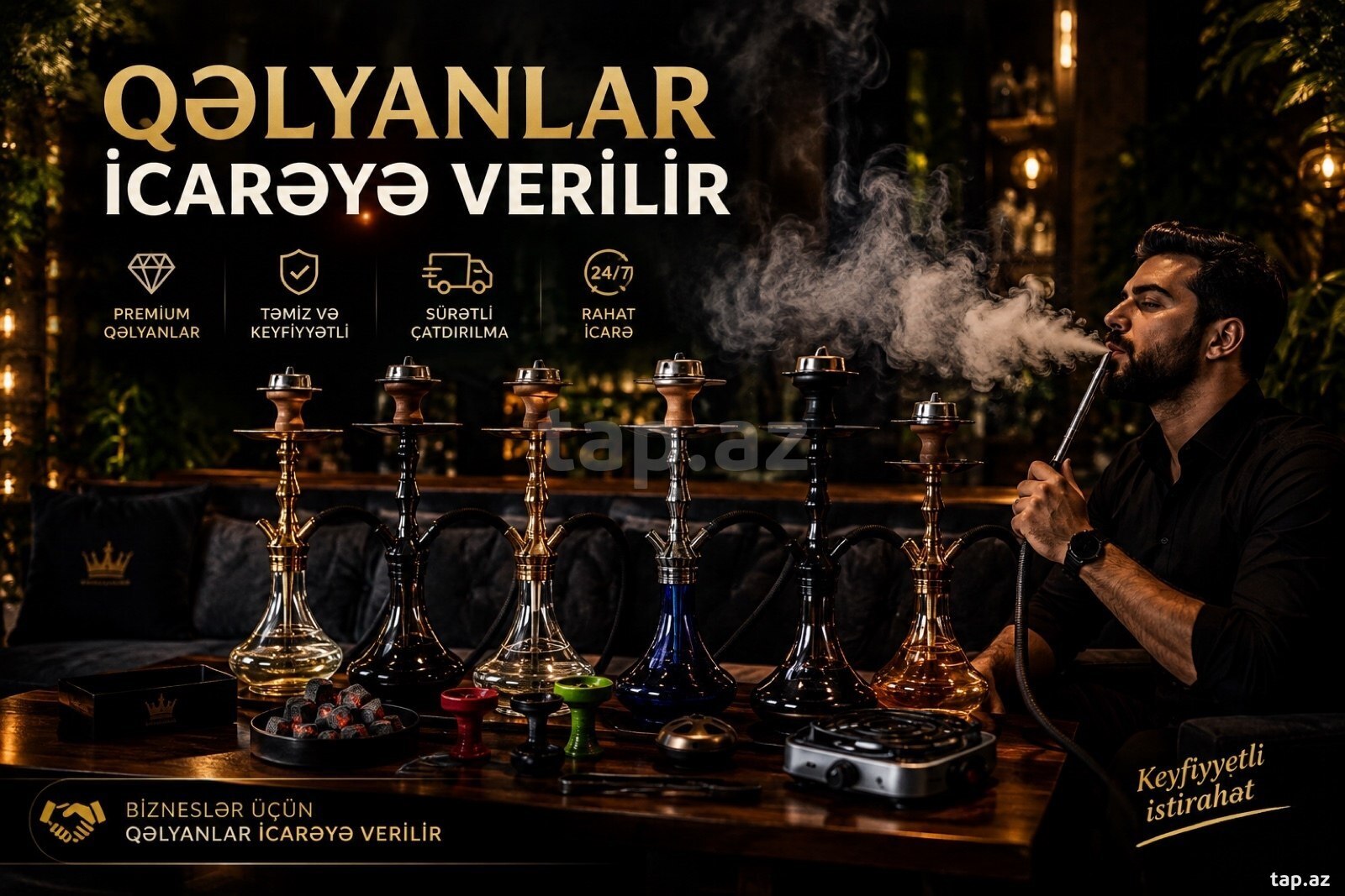 Qəlyanlar icarəyə verilir