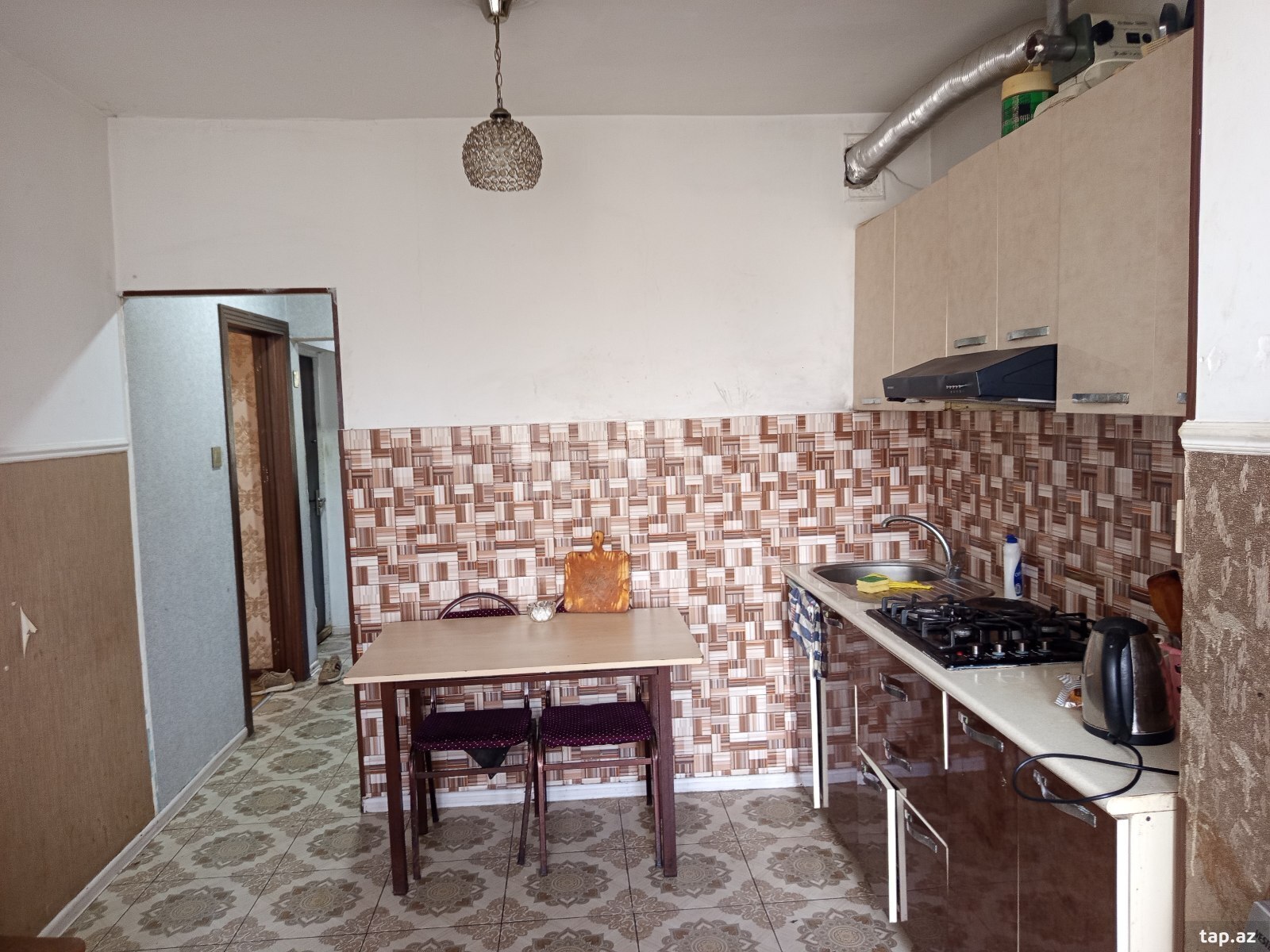 2-otaqlı mənzil, Qara Qarayev m., 53 m²