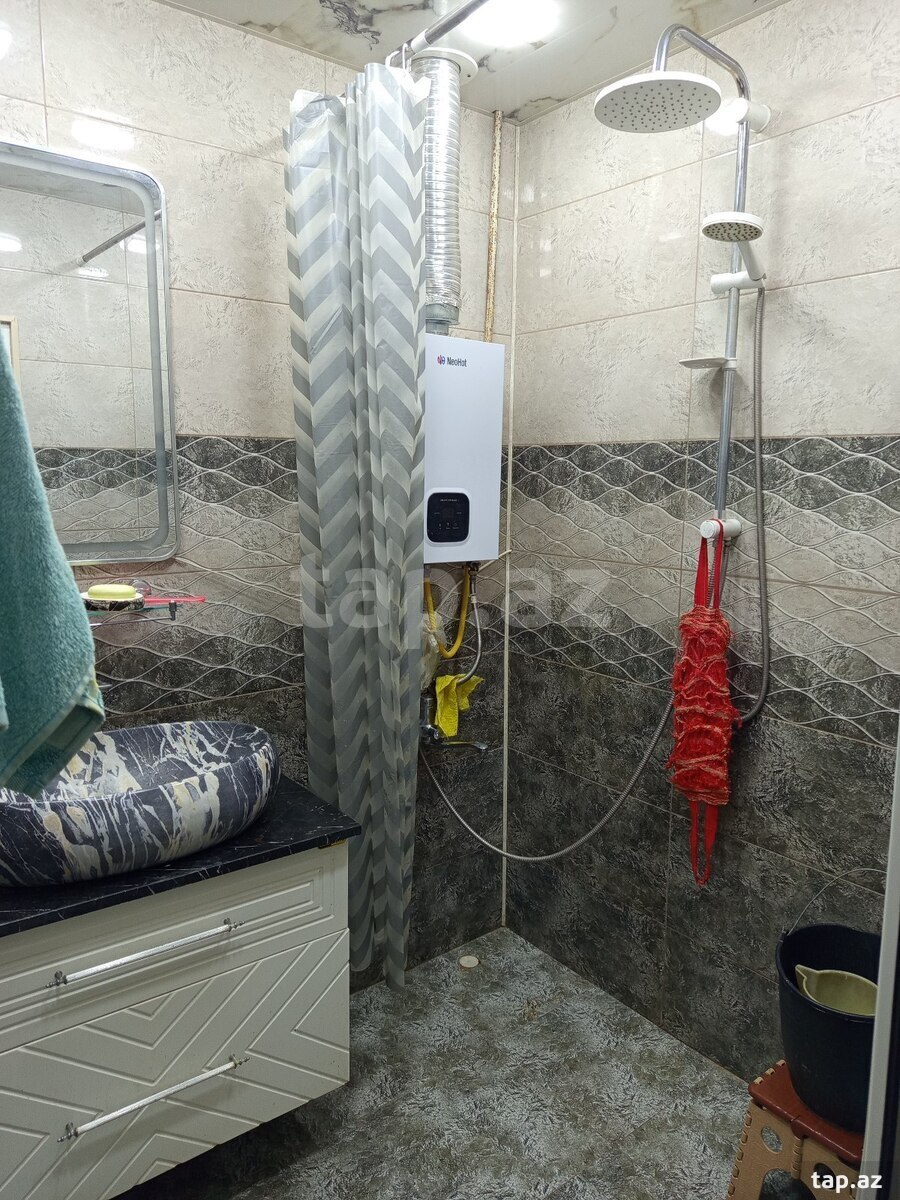 2-otaqlı mənzil, Qara Qarayev m., 53 m²