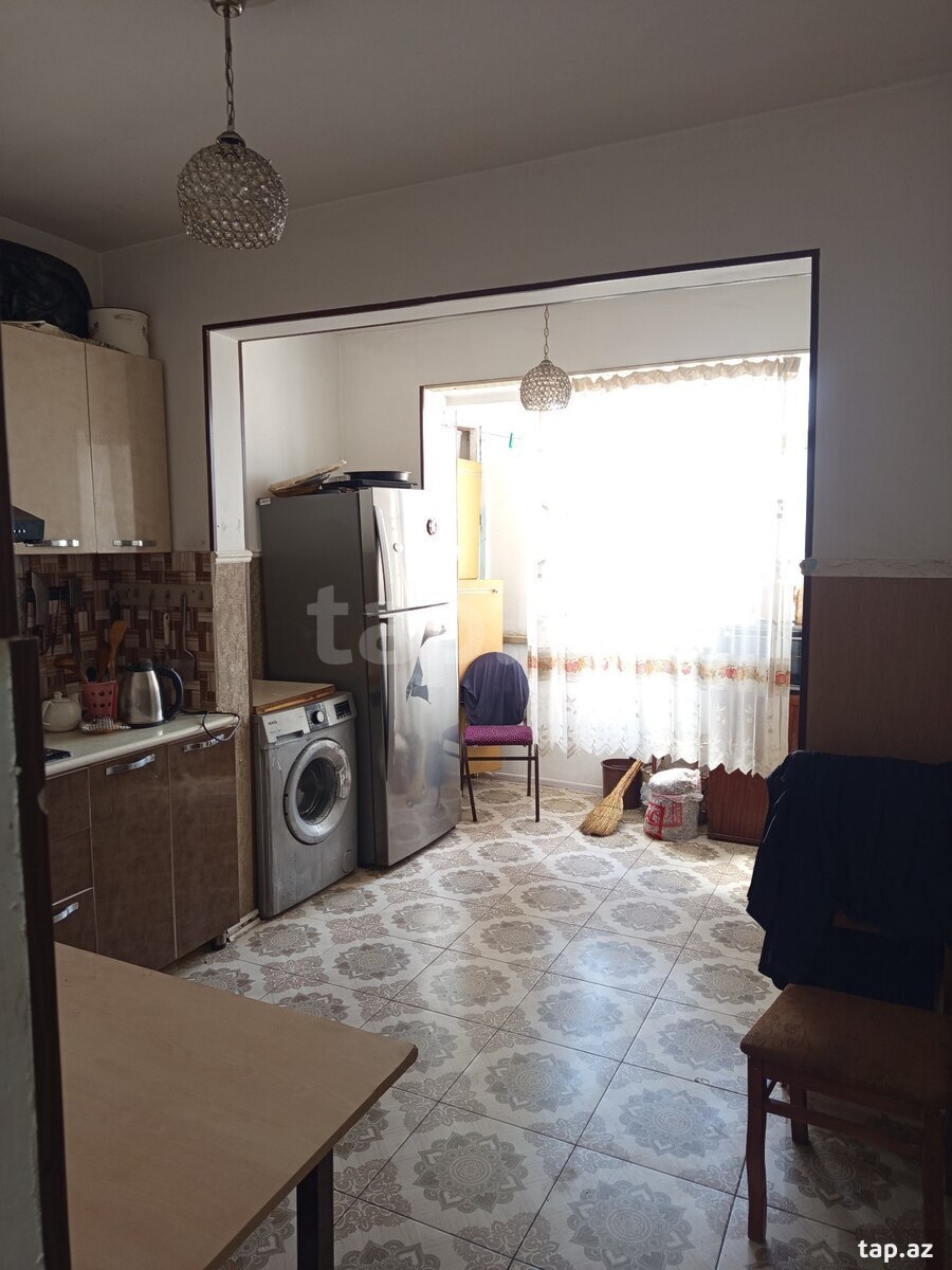 2-otaqlı mənzil, Qara Qarayev m., 53 m²