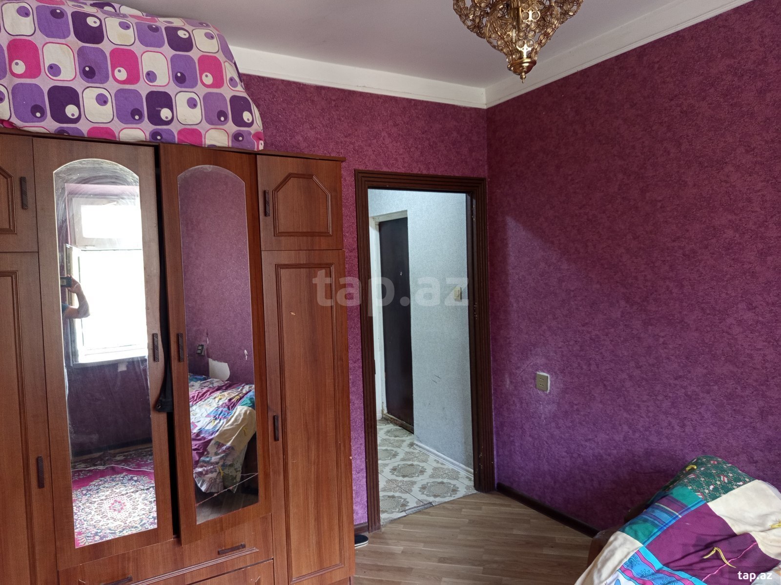 2-otaqlı mənzil, Qara Qarayev m., 53 m²