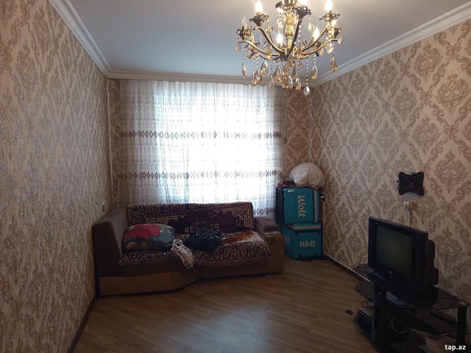 2-otaqlı mənzil, Qara Qarayev m., 53 m²