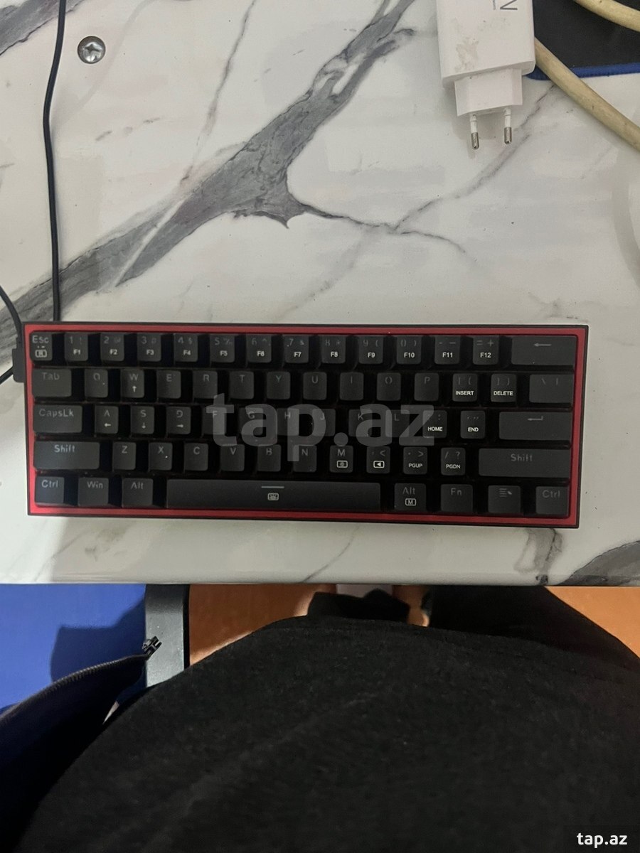 Redragon K617 FIZZ black oyun klaviaturası