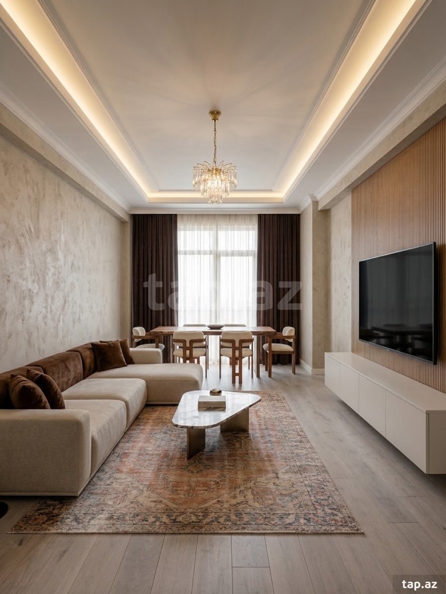 3-otaqlı yeni tikili kirayə verilir, Sumqayıt ş., 87 m²
