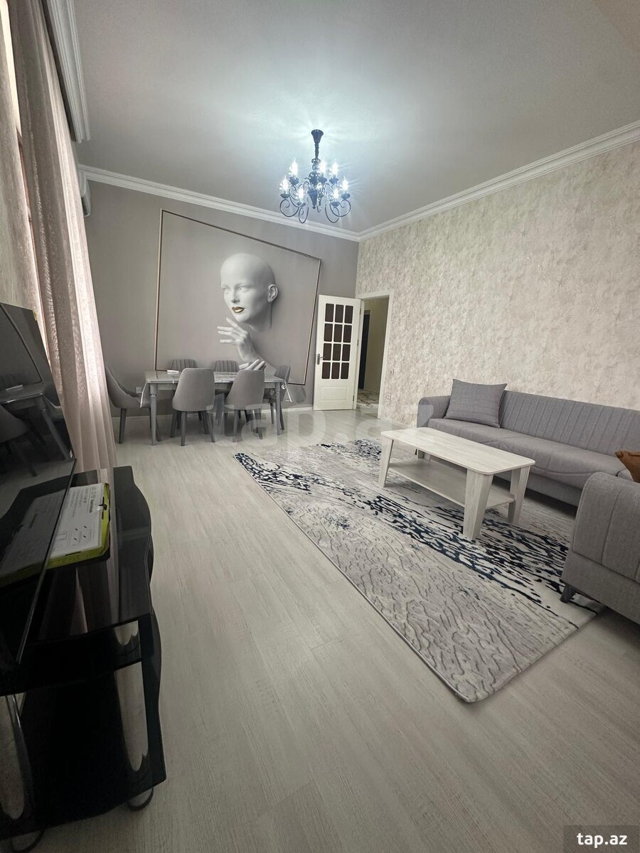 2-otaqlı yeni tikili kirayə verilir, Bakıxanov qəs., 68 m²