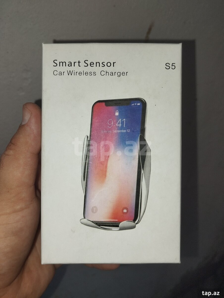 Avtomobil üçün şarj edən telefon tutacağı