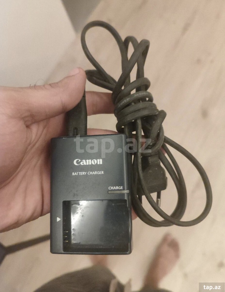 Canon fotoaparat akkumulyatoru üçün şarj cihazı