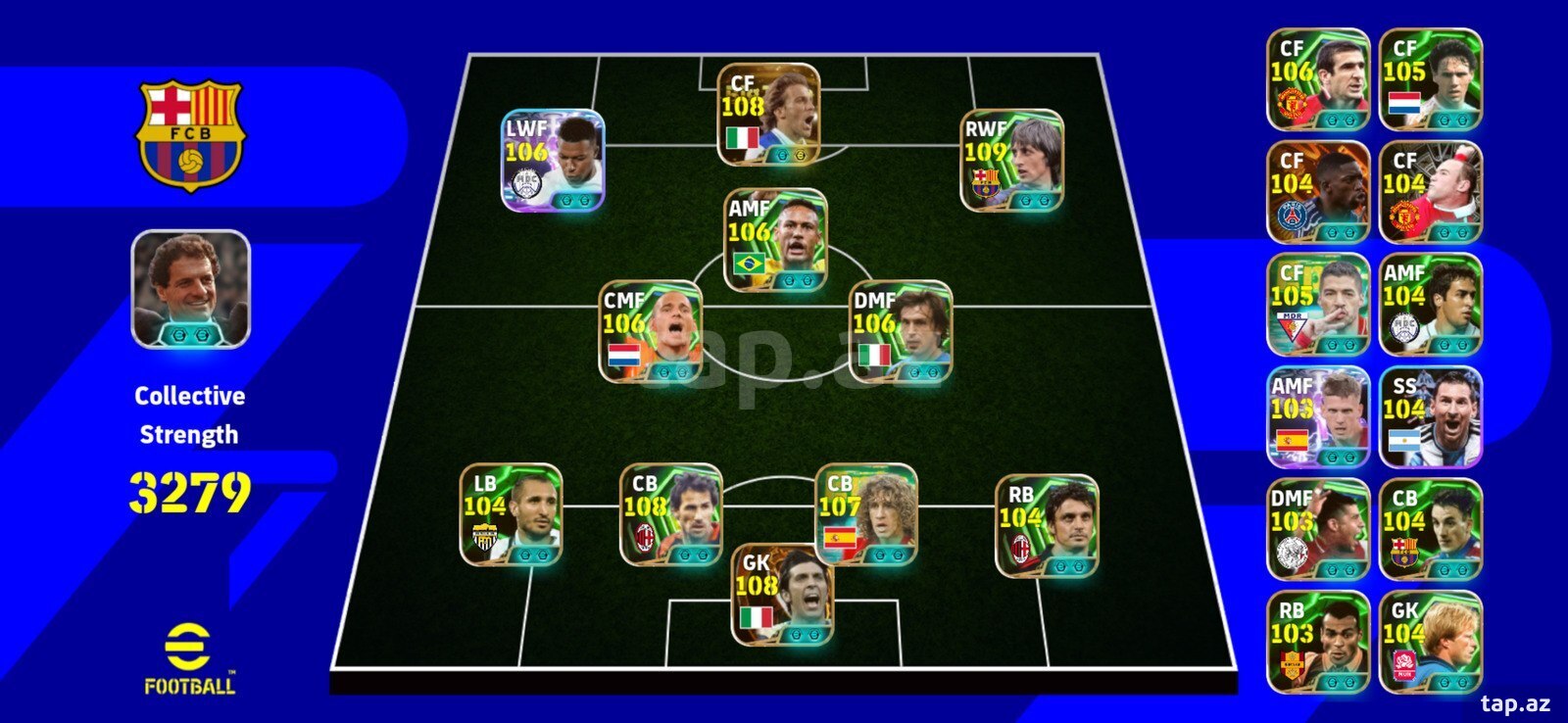 Efootball Account 3279 oyunu