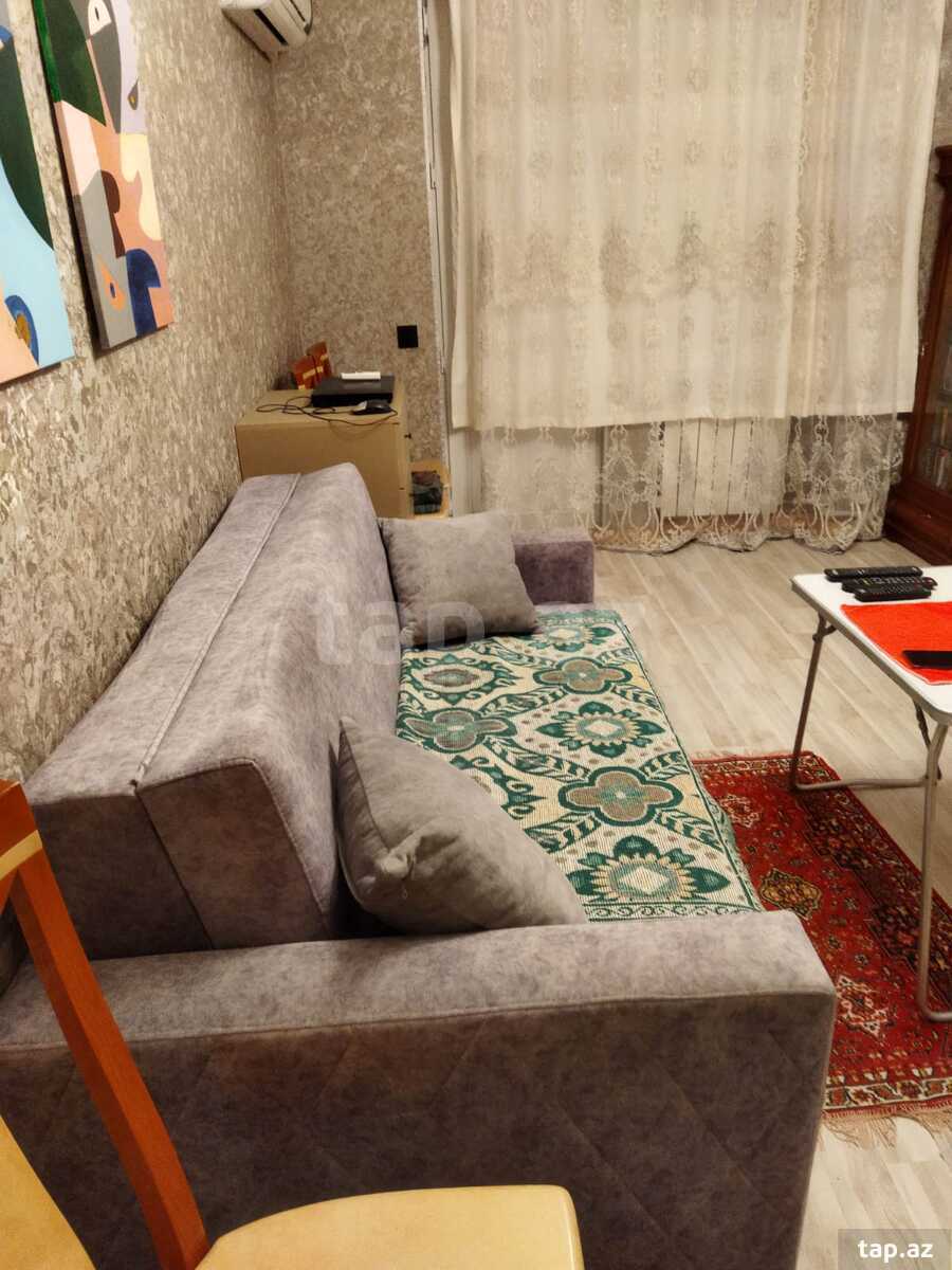 1-otaqlı mənzil kirayə verilir, Nizami r., 35 m²