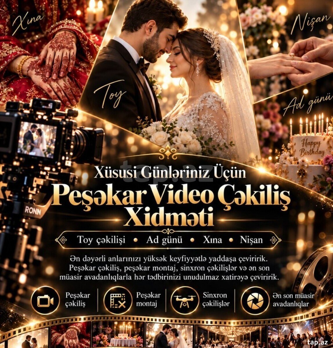 Video çəkiliş xidməti