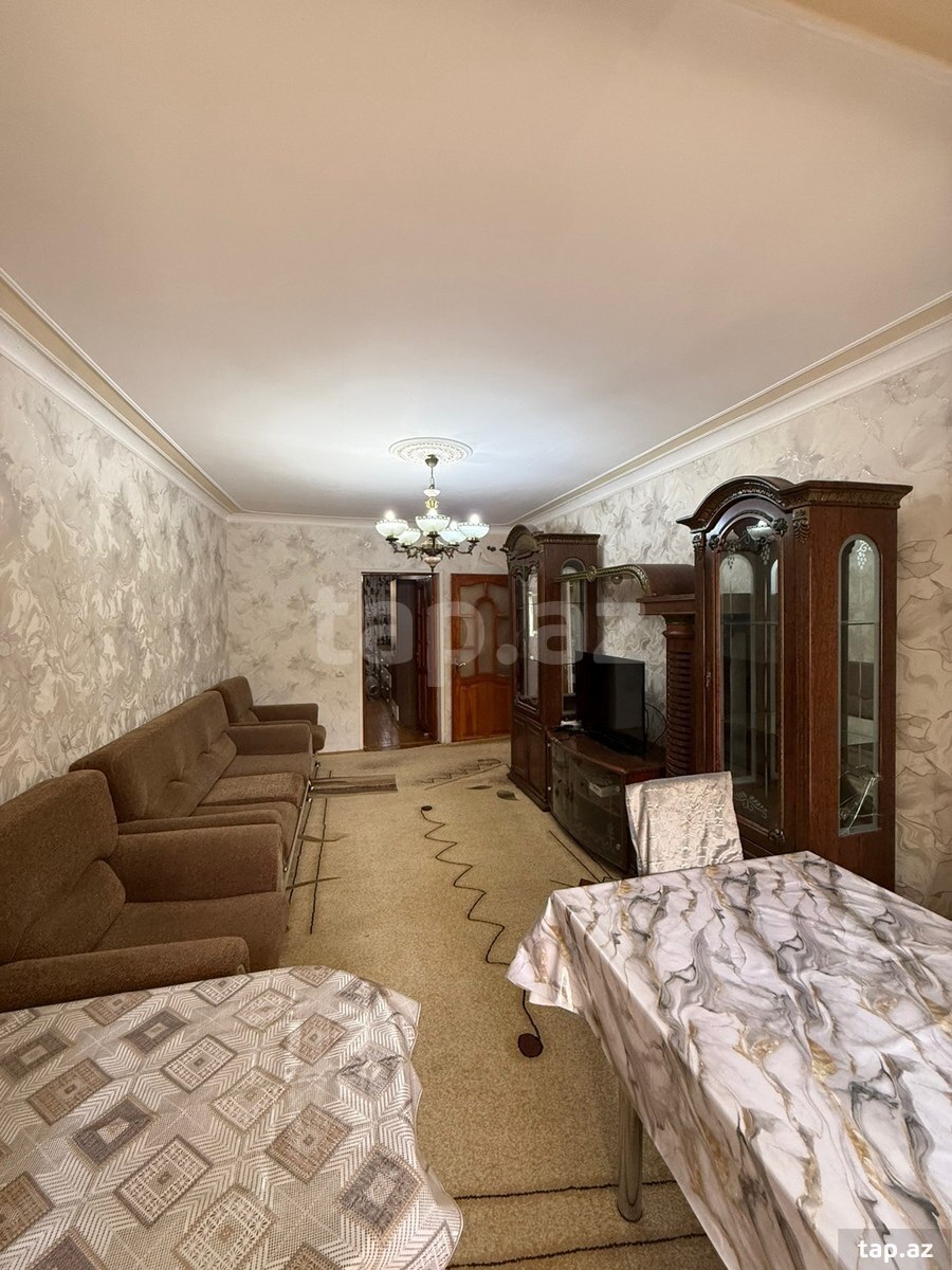3-otaqlı mənzil kirayə verilir, Ramiz Quliyev küç., 75 m²