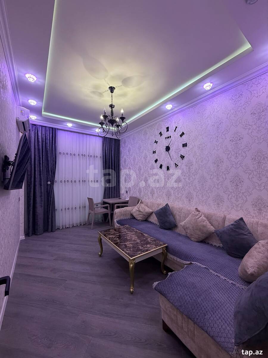 2-otaqlı yeni tikili kirayə verilir, Sumqayıt ş., 50 m²