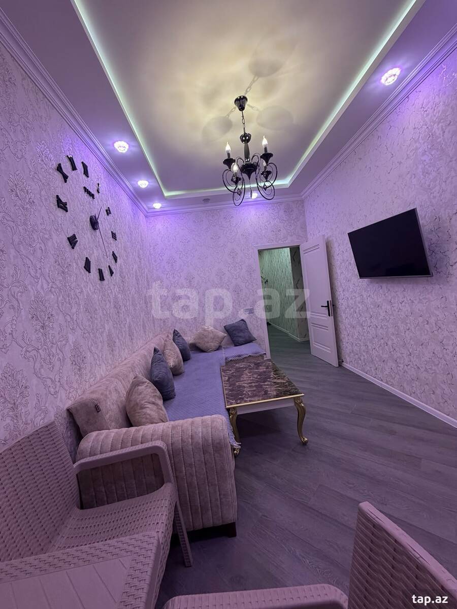 2-otaqlı yeni tikili kirayə verilir, Sumqayıt ş., 50 m²