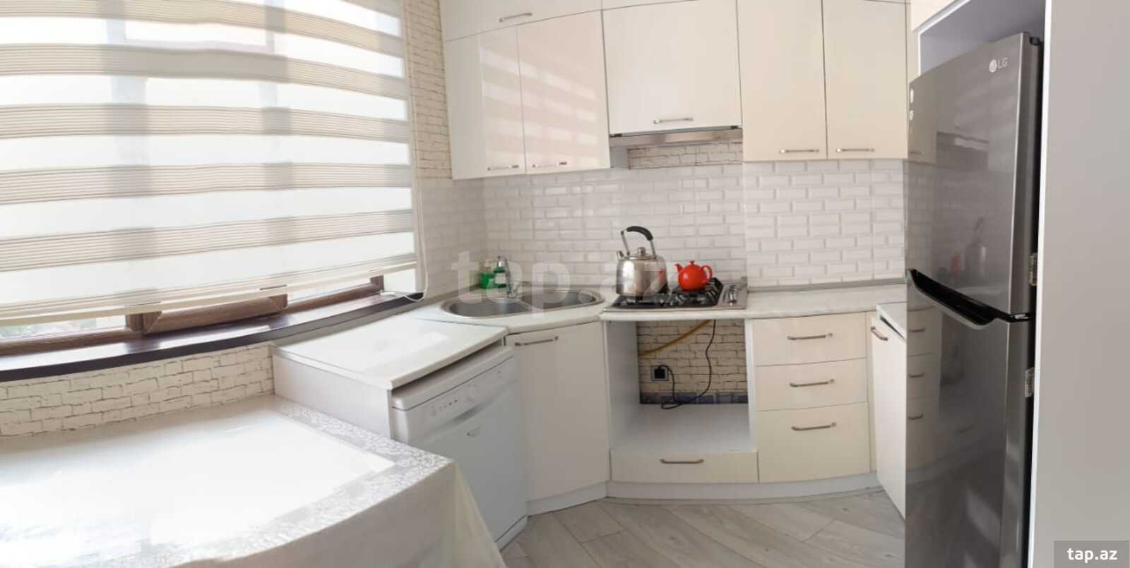 3-otaqlı yeni tikili, N.Nərimanov r., 75 m²