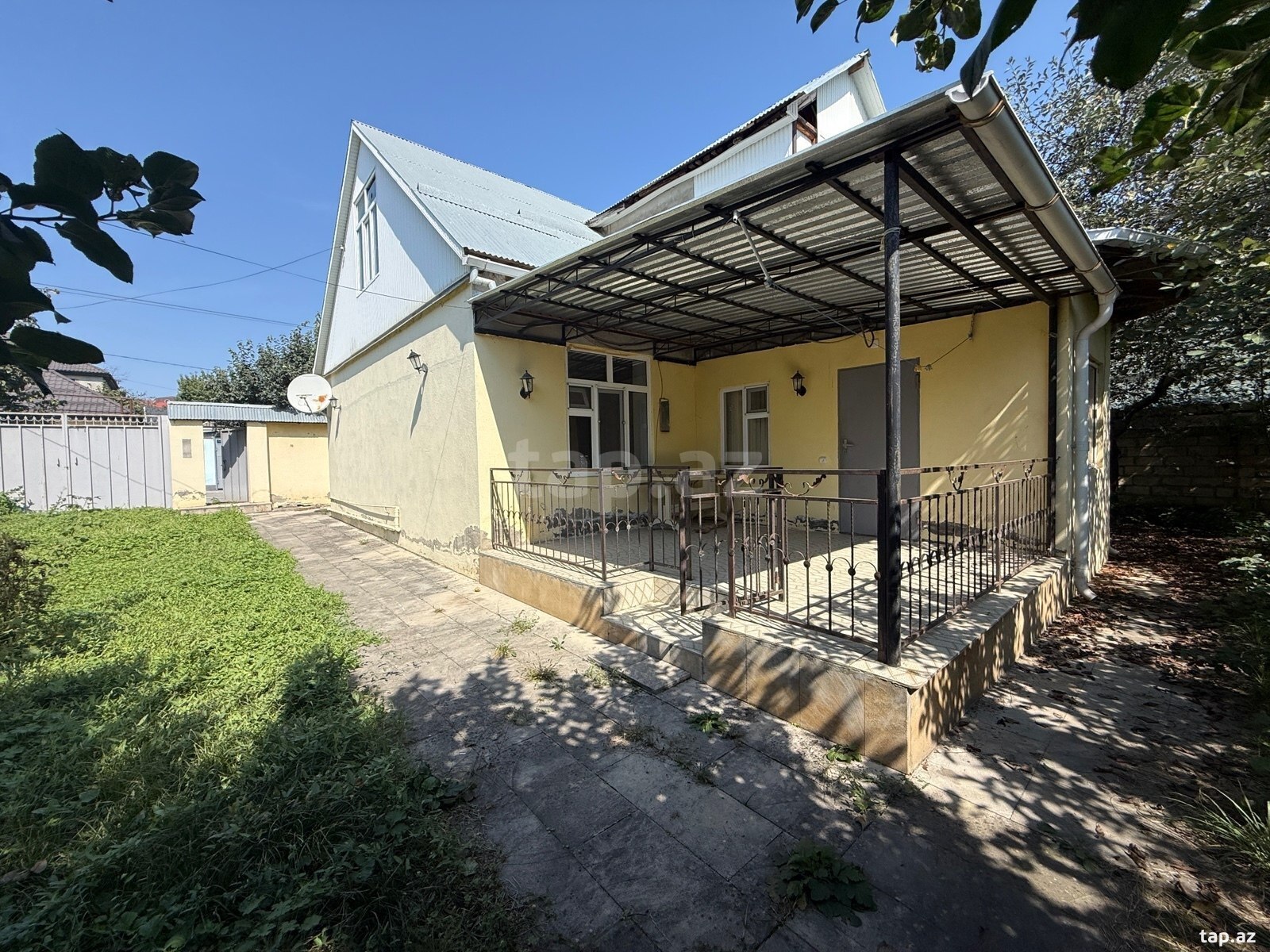 3 otaqlı həyət evi satılır, Qusar