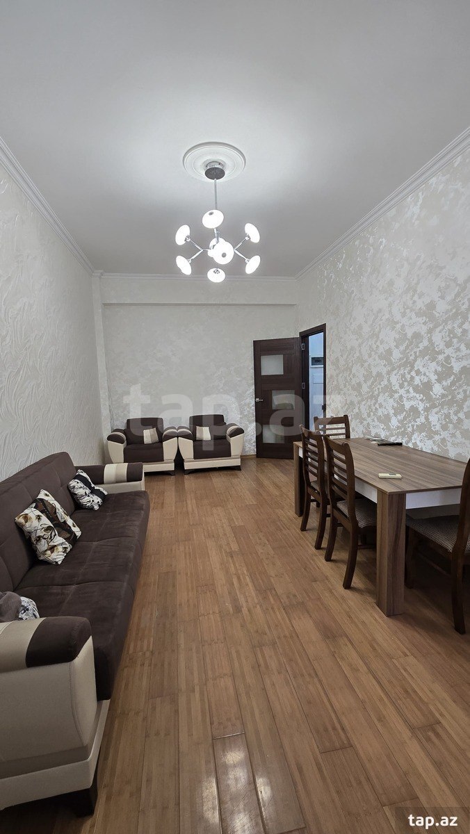 2-otaqlı yeni tikili kirayə verilir, Xırdalan ş., 65 m²
