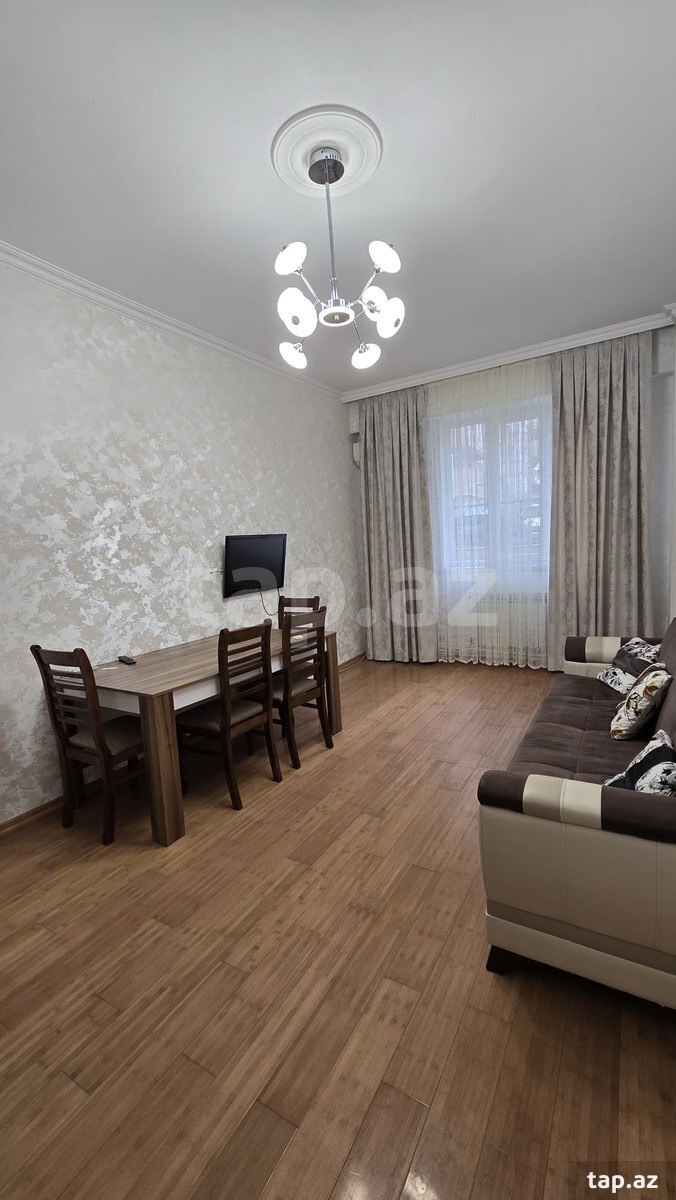 2-otaqlı yeni tikili kirayə verilir, Xırdalan ş., 65 m²