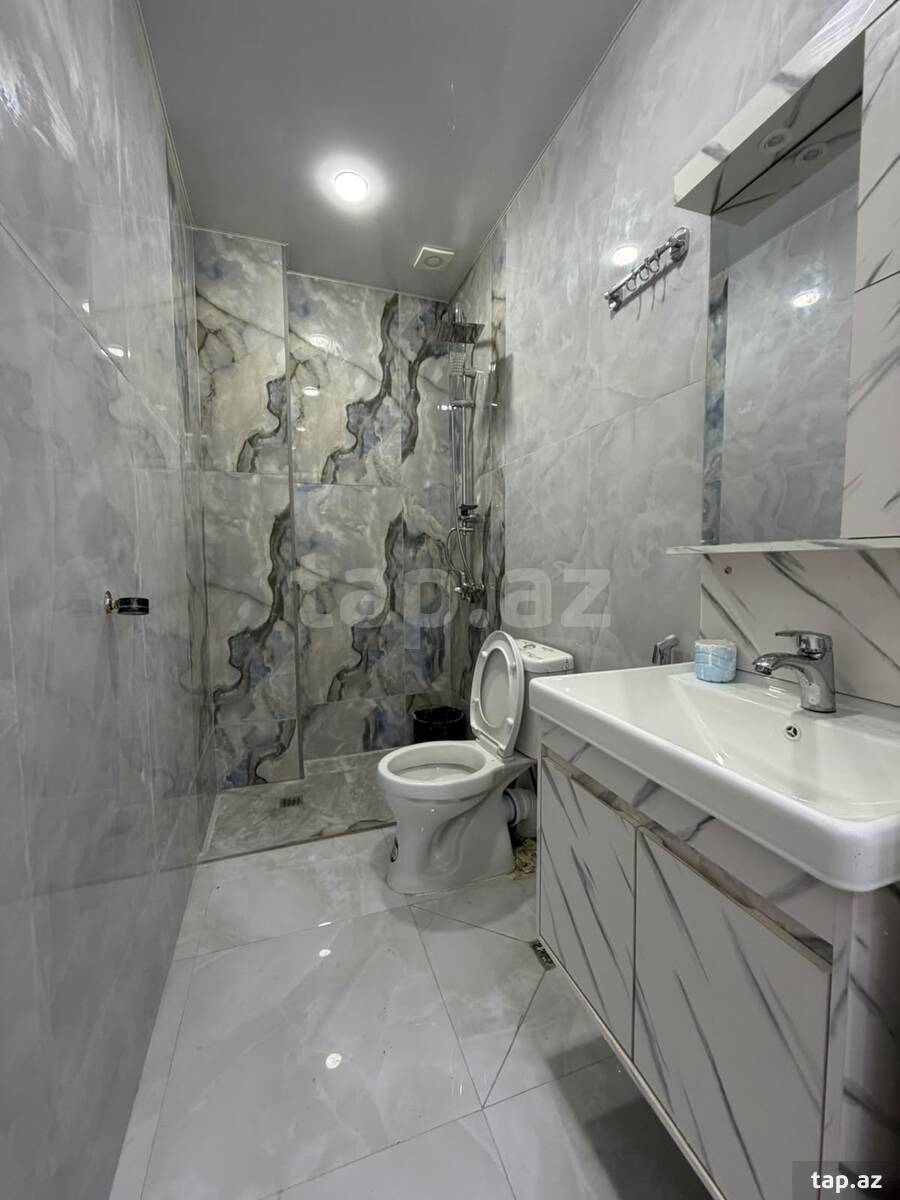 2-otaqlı yeni tikili, Qalubiyyə küç., 45 m²