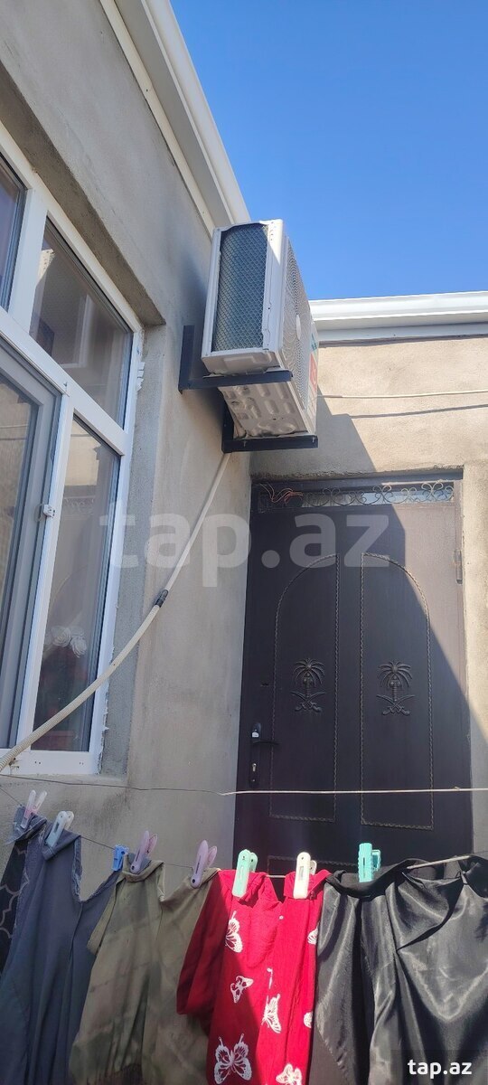 2 otaqlı həyət evi satılır, Binə, Bakı