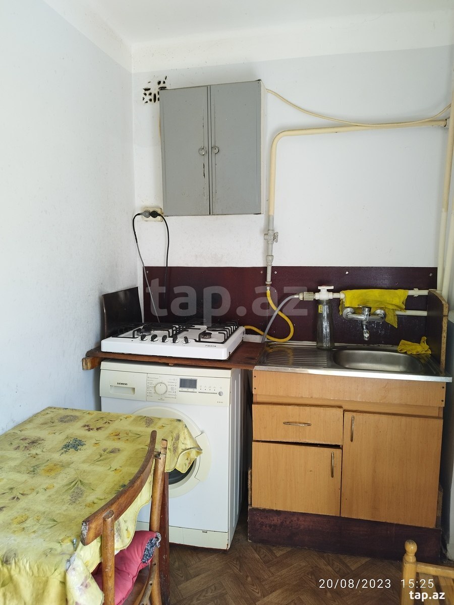 1-otaqlı mənzil kirayə verilir, Yasamal r., 25 m²
