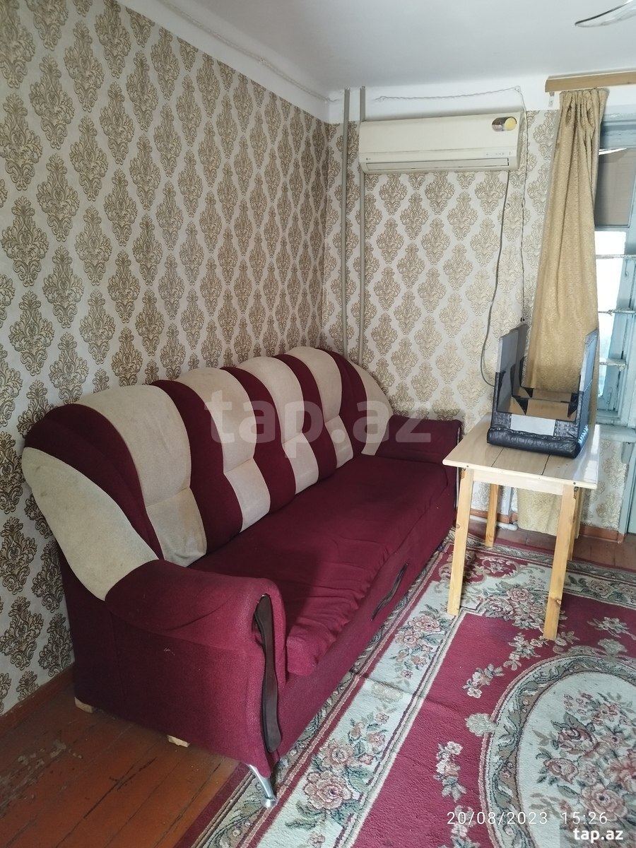 1-otaqlı mənzil kirayə verilir, Yasamal r., 25 m²
