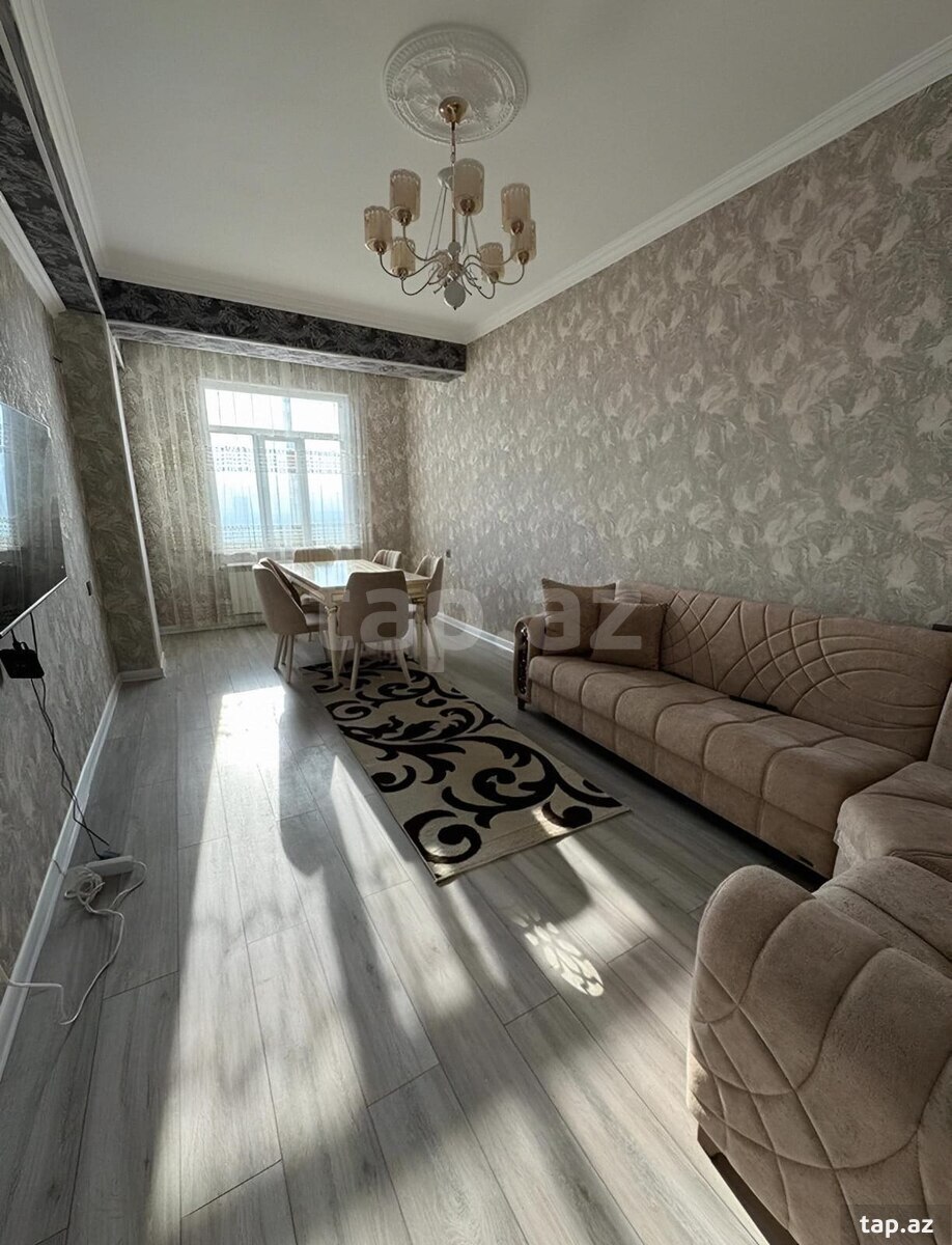2-otaqlı yeni tikili kirayə verilir, Xırdalan ş., 75 m²