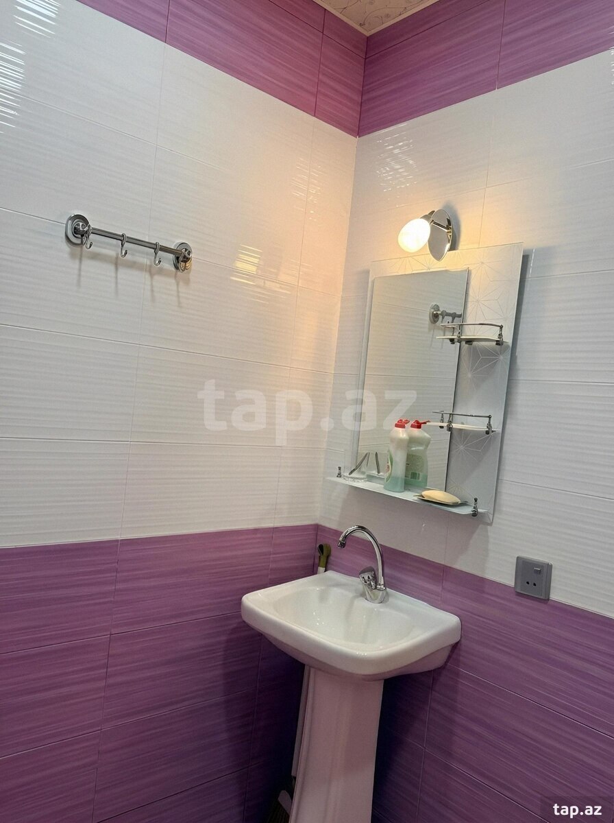 2-otaqlı yeni tikili kirayə verilir, Nəsimi m., 80 m²