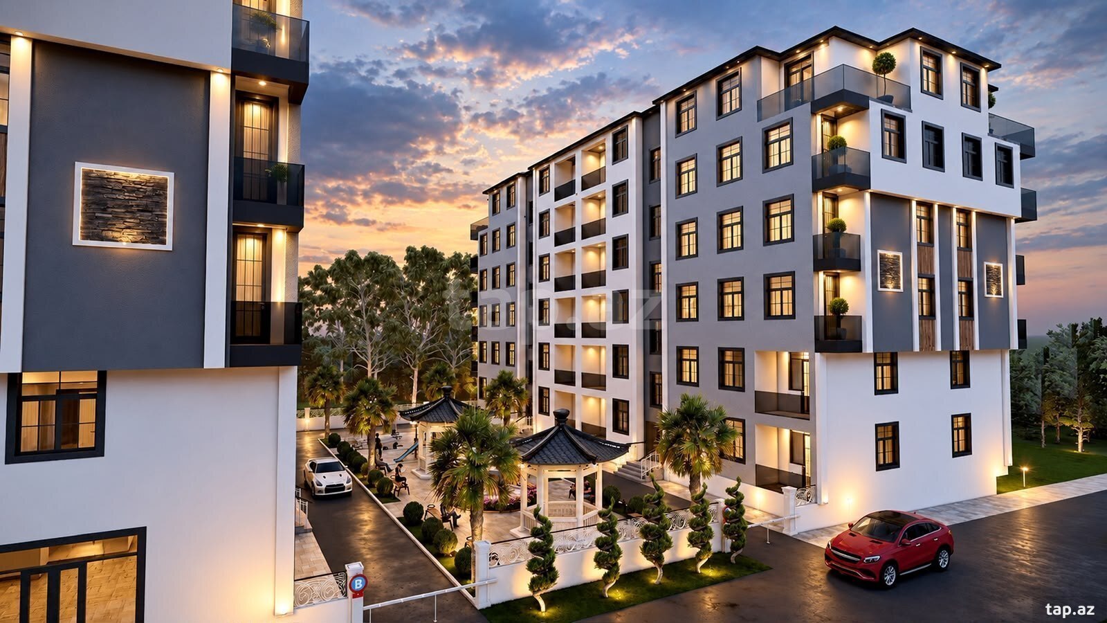 2-otaqlı yeni tikili, Şamaxı r., 35 m²