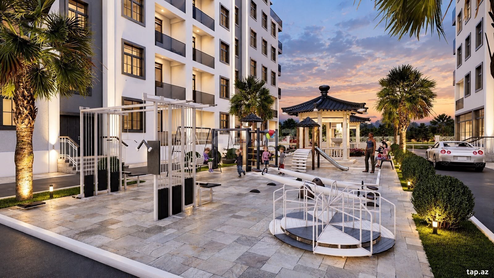 2-otaqlı yeni tikili, Şamaxı r., 35 m²