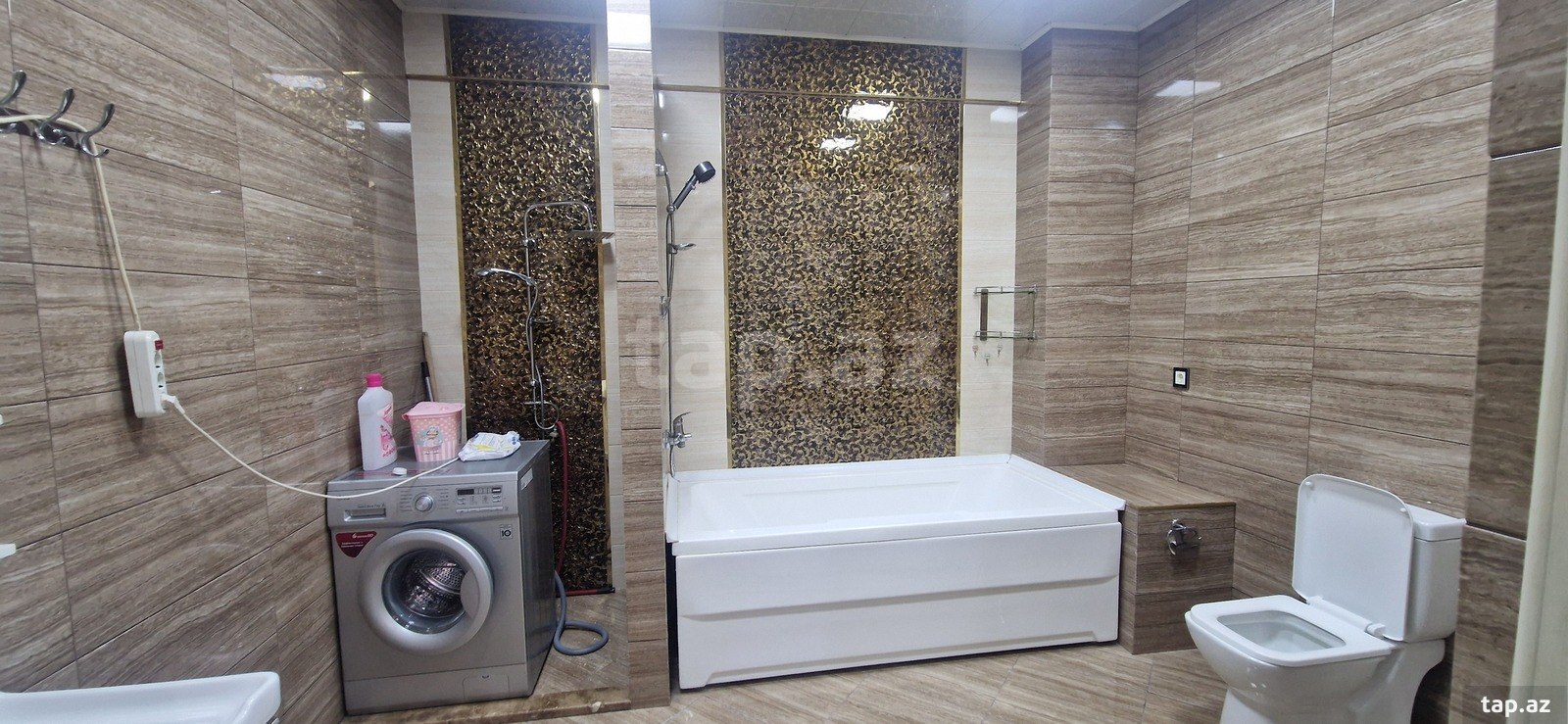 3-otaqlı yeni tikili kirayə verilir, Nərimanov r., 140 m²