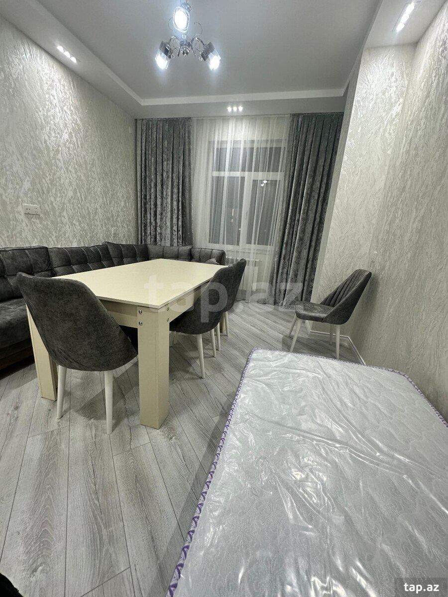 2-otaqlı yeni tikili kirayə verilir, Xırdalan ş., 70 m²