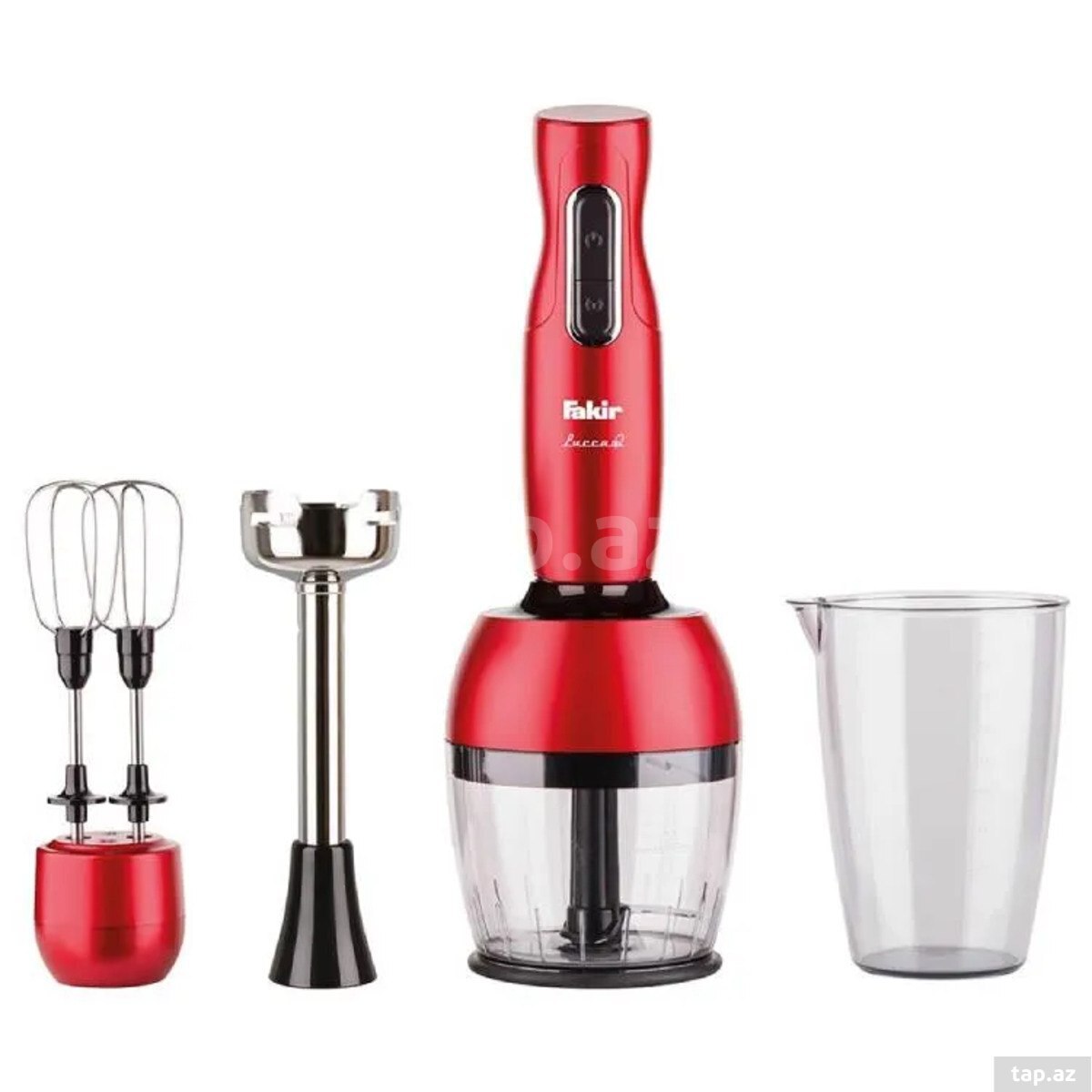 Blender Fakir Lucca Set Rouge