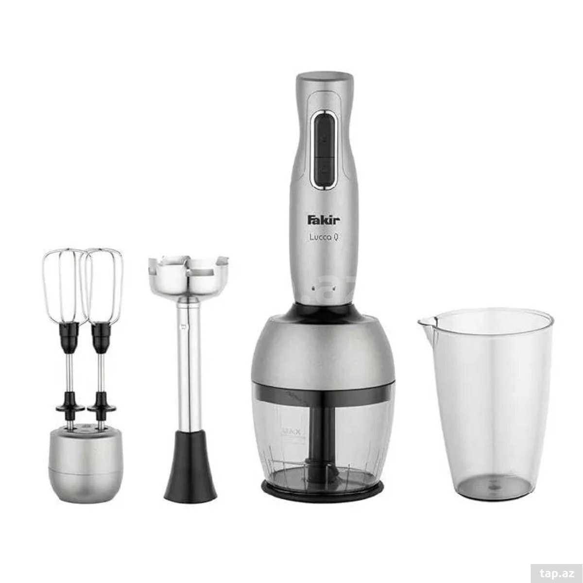 Blender Fakir Lucca Set Silver
