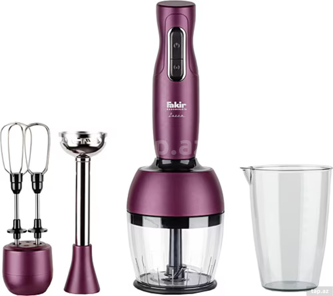 Blender Fakir Lucca Set Violet