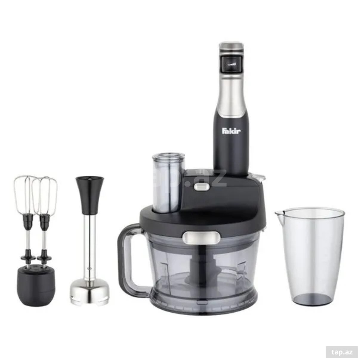 Blender Fakir SPEED QUADRO BLENDER SET BLACK & SILVER