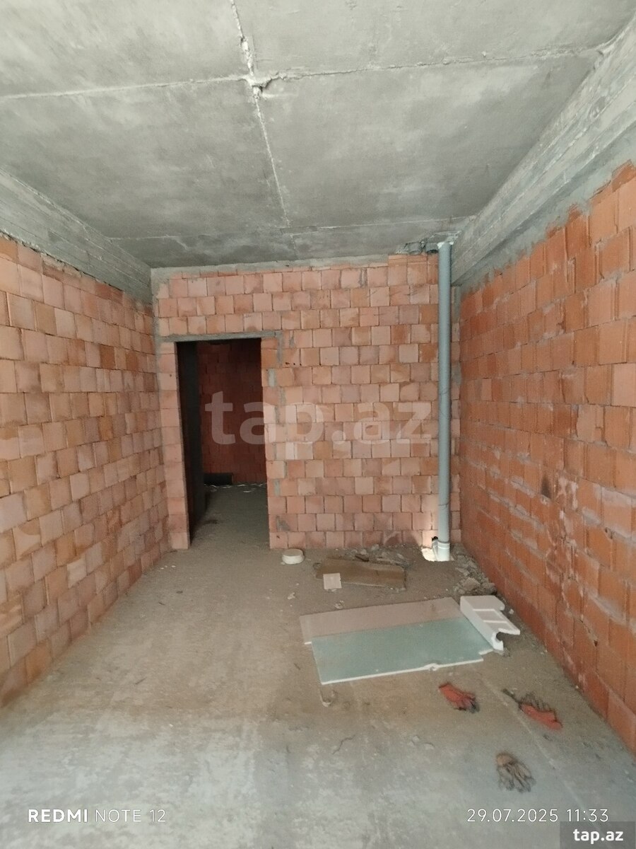 1-otaqlı yeni tikili, Masazır qəs., 54 m²