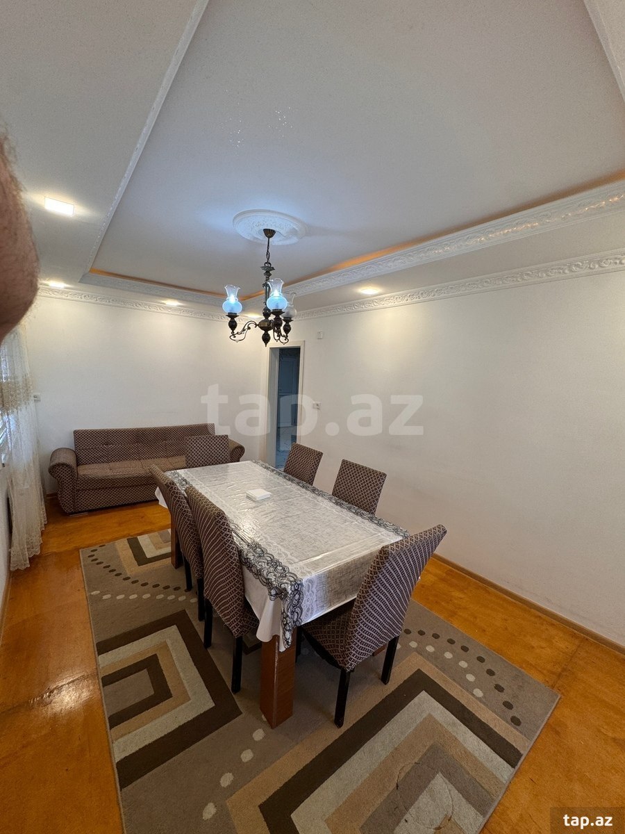 3-otaqlı mənzil kirayə verilir, Gəncə ş., 63 m²