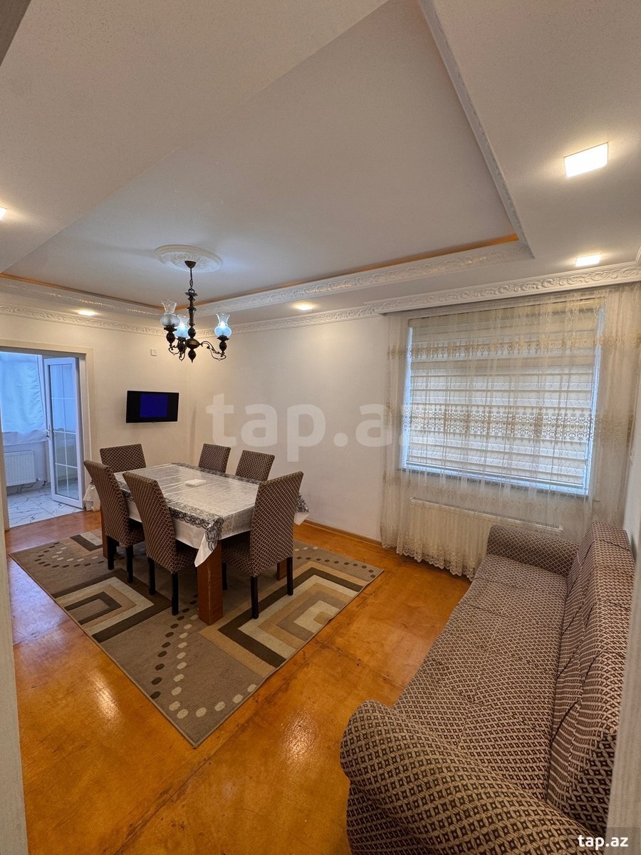 3-otaqlı mənzil kirayə verilir, Gəncə ş., 63 m²
