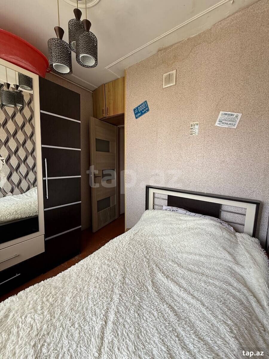 3-otaqlı mənzil kirayə verilir, 8-ci mkr., 60 m²