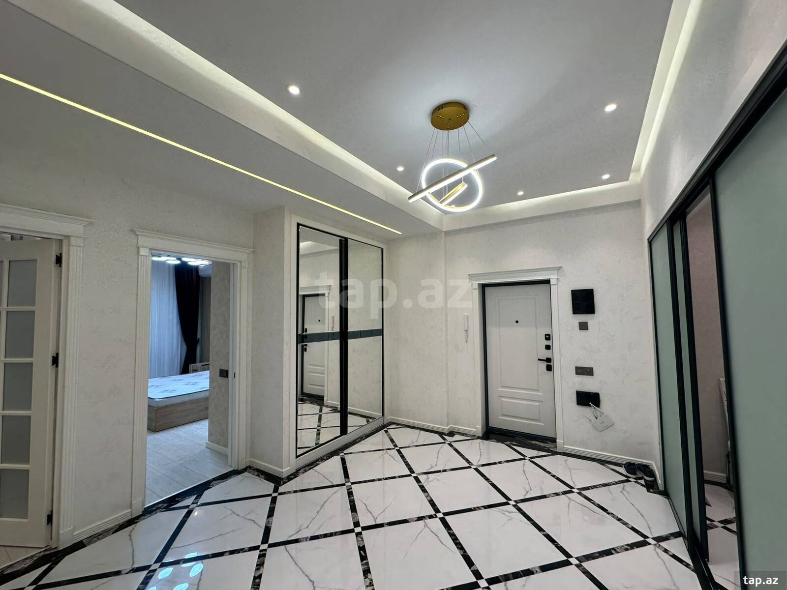 2-otaqlı yeni tikili kirayə verilir, Nəsimi r., 85 m²