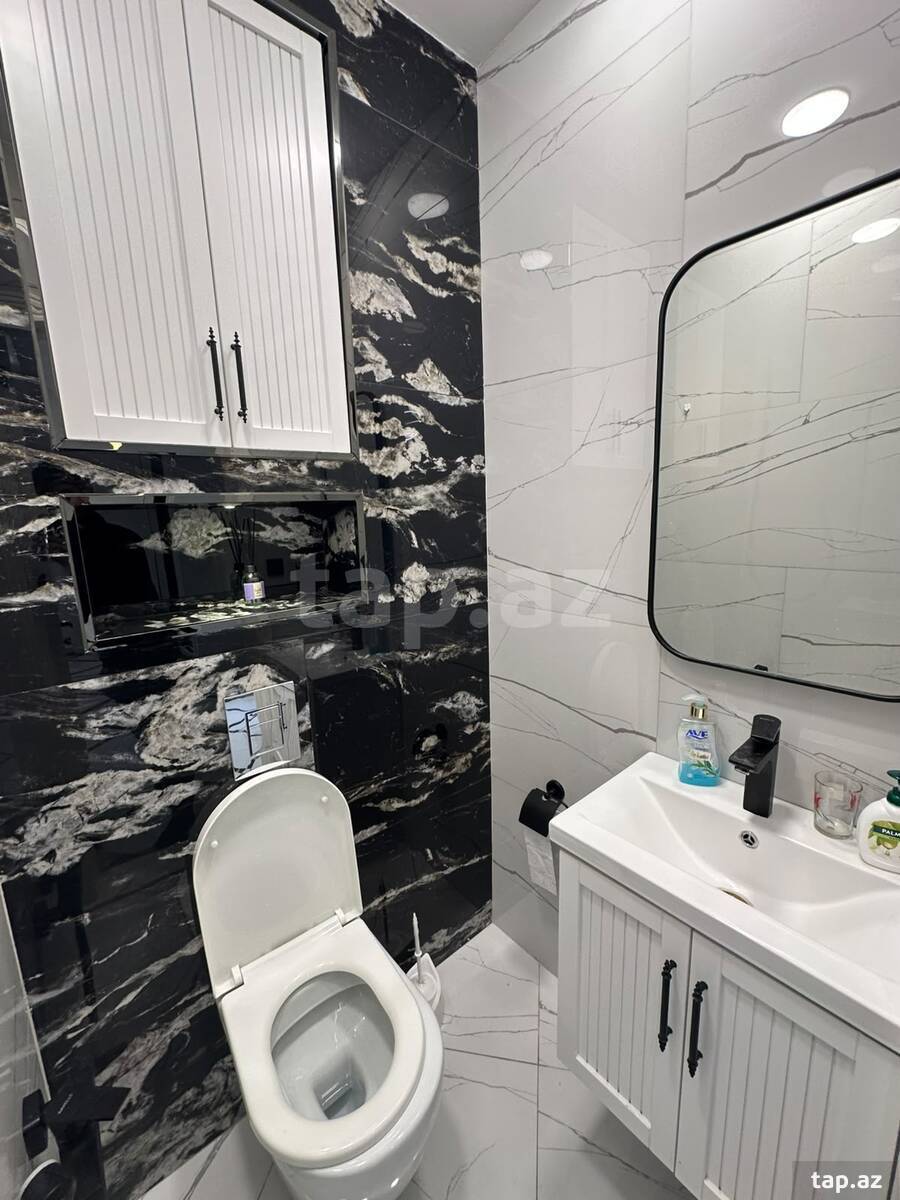 2-otaqlı yeni tikili kirayə verilir, Nəsimi r., 85 m²