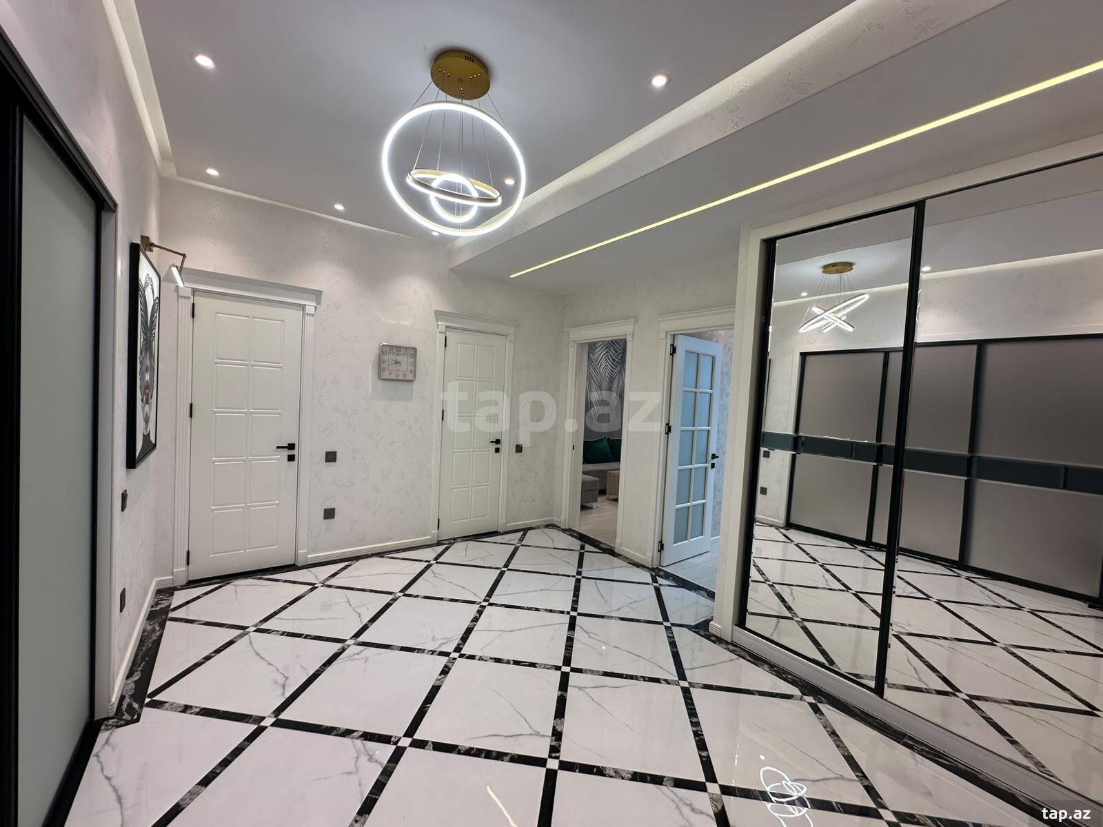 2-otaqlı yeni tikili kirayə verilir, Nəsimi r., 85 m²