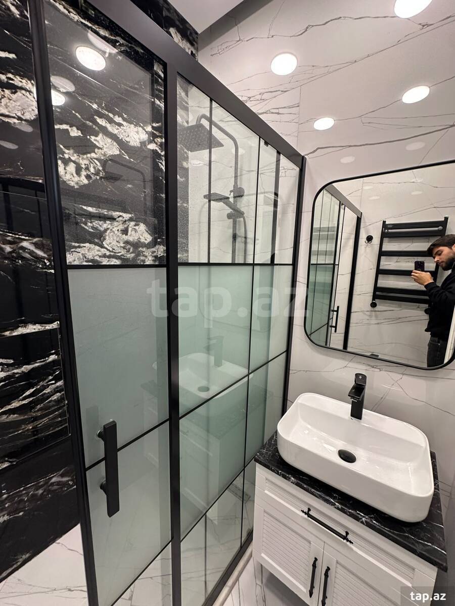 2-otaqlı yeni tikili kirayə verilir, Nəsimi r., 85 m²