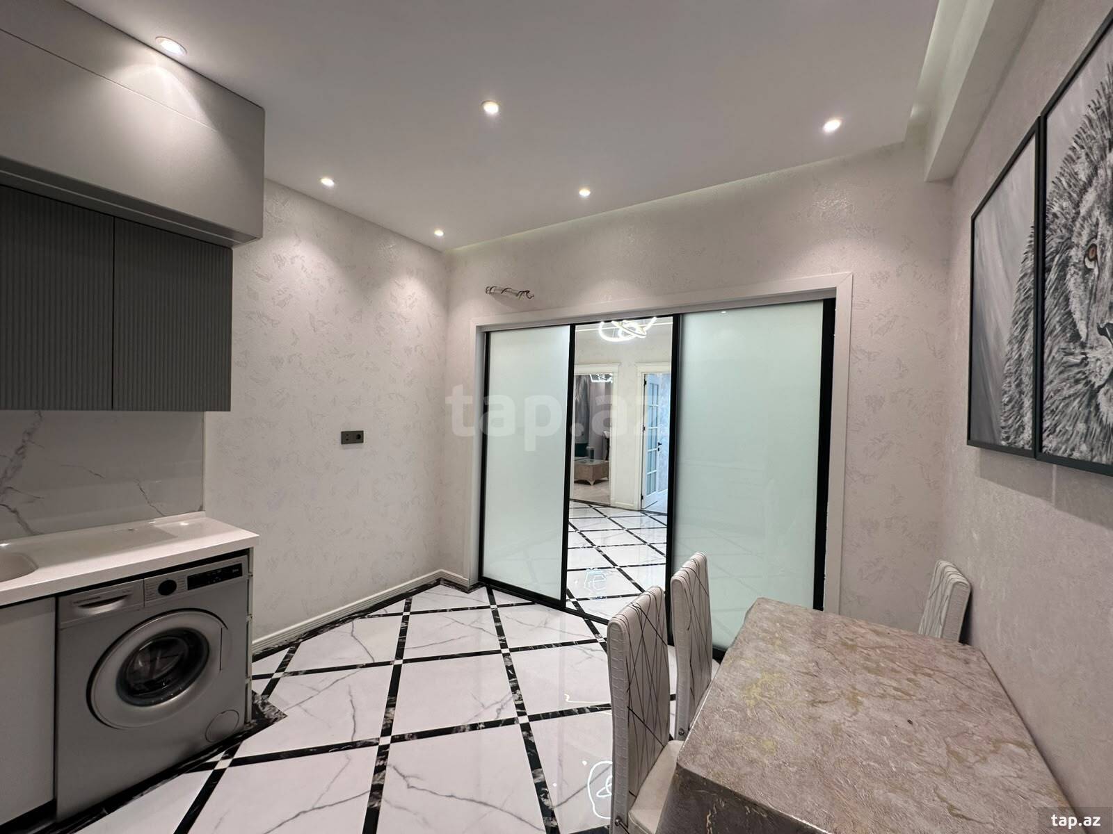 2-otaqlı yeni tikili kirayə verilir, Nəsimi r., 85 m²