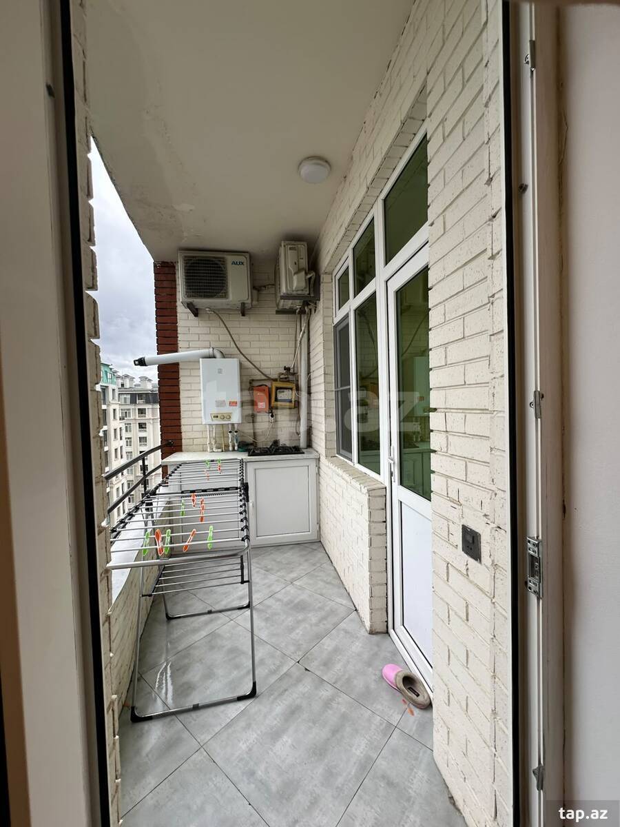 2-otaqlı yeni tikili kirayə verilir, Nəsimi r., 85 m²