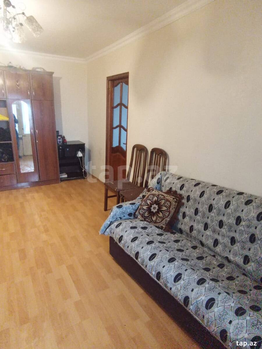 2-otaqlı mənzil kirayə verilir, Nərimanov r., 45 m²